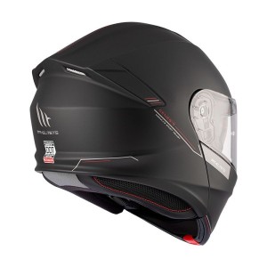 Casque modulable MT GENESIS SV Uni Noir Mat