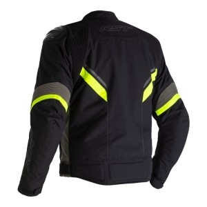 Blouson RST Sabre Airbag textile Noir Jaune