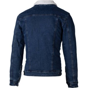 Blouson RST Sherpa Denim CE Bleu