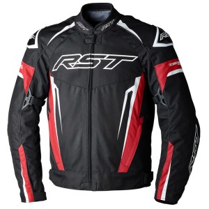 Blouson RST Tractech EVO 5 CR textile Noir Rouge