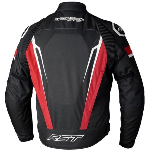 Blouson RST Tractech EVO 5 CR textile Noir Rouge