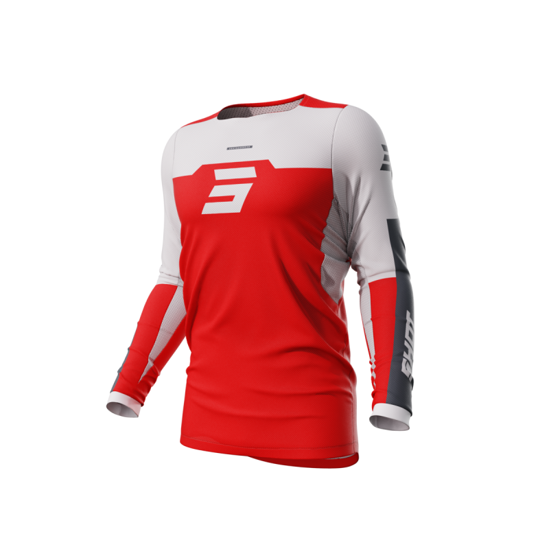 Maillot SHOT 2024 Contact Iron Rouge Maillot SHOT 2024 Contact Iron Rouge