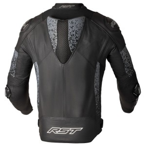 Veste cuir RST Pro Series Supersport-K CE Noir Gris