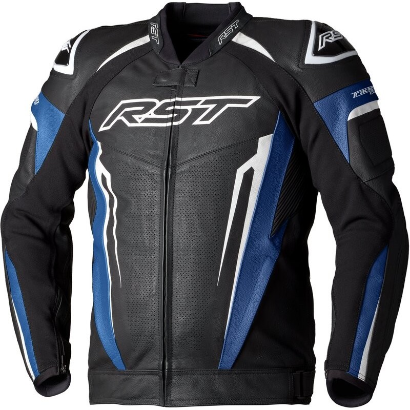 Blouson cuir RST Tractech Evo 5 CE Bleu Blouson cuir RST Tractech Evo 5 CE Bleu