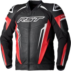 Blouson cuir RST Tractech Evo 5 CE Rouge