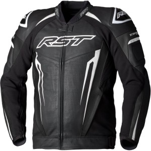 Blouson cuir RST Tractech Evo 5 CE Blanc