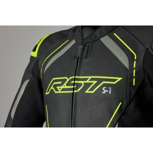 Blouson cuir RST S-1 Jaune