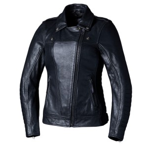 Veste cuir femme RST Ripley 2 CE Noir