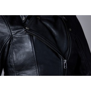 Veste cuir femme RST Ripley 2 CE Noir