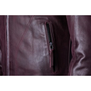 Blouson cuir RST Brandish2 CE Oxblood
