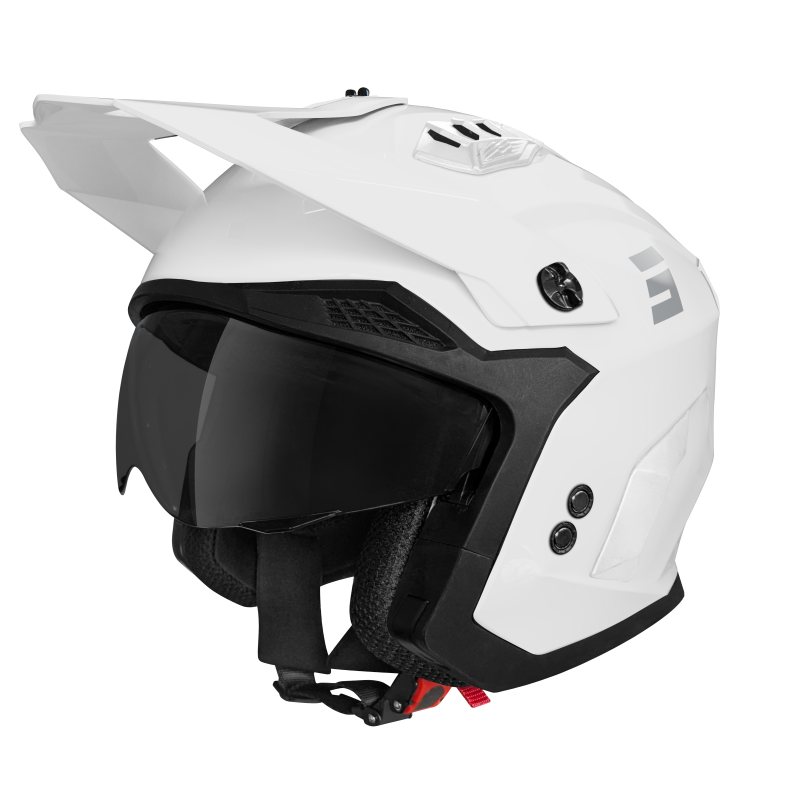 Casque SHOT 2026 Drop Blanc Brillant