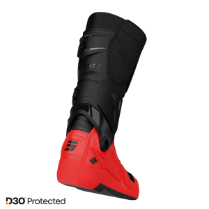 Bottes SHOT 2026 Race 8 Noir Rouge