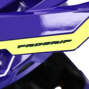 Casque Cross PROGRIP 3080 Adventure Gris Bleu Jaune