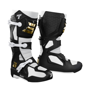 Bottes Race 6 2026 - Noir/Blanc/Or