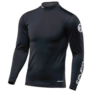 Maillot de compression SEVEN Zero Cold Weather Noir