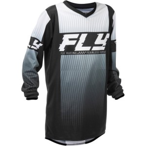 Maillot enfant FLY RACING 2026 F-16 Noir Blanc