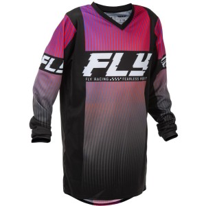 Maillot enfant FLY RACING 2026 F-16 Noir Violet
