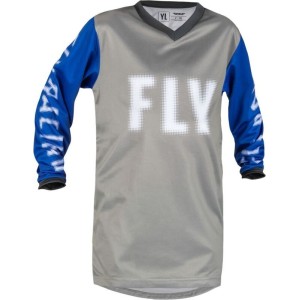 Maillot enfant FLY RACING 2023 F-16 Bleu Gris
