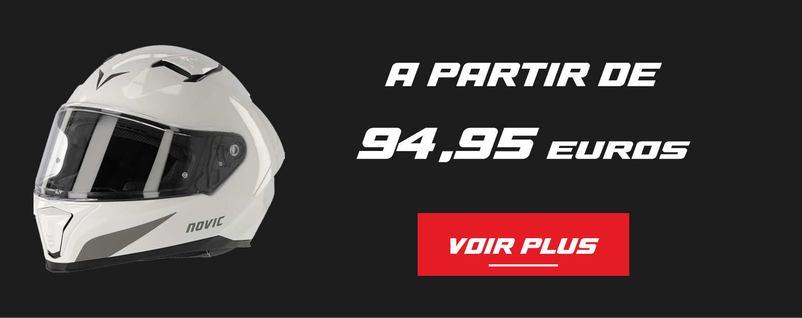 Casque NOVIC Element Blanc